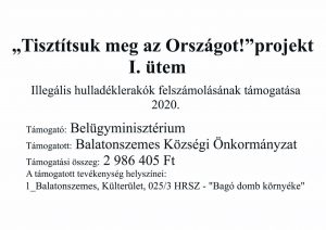 Tisztitsuk meg A3 tabla 300x212 1 "Tisztítsuk meg az országot"