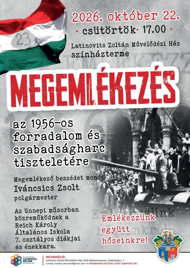 Főoldal Balatonszemes hivatalos honlapja plakat oktober 23 2026 page 001 Főoldal