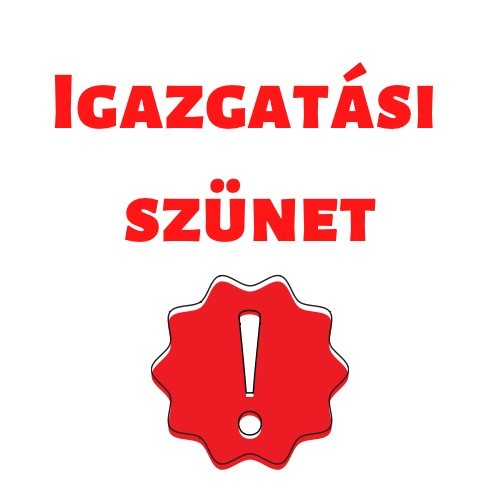 szunet Igazgatási szünet