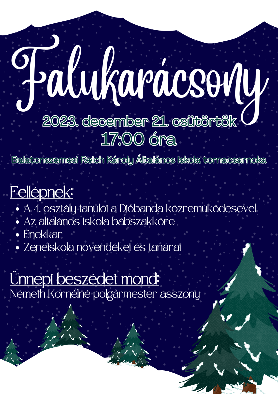 Falukaracsony Falukarácsony