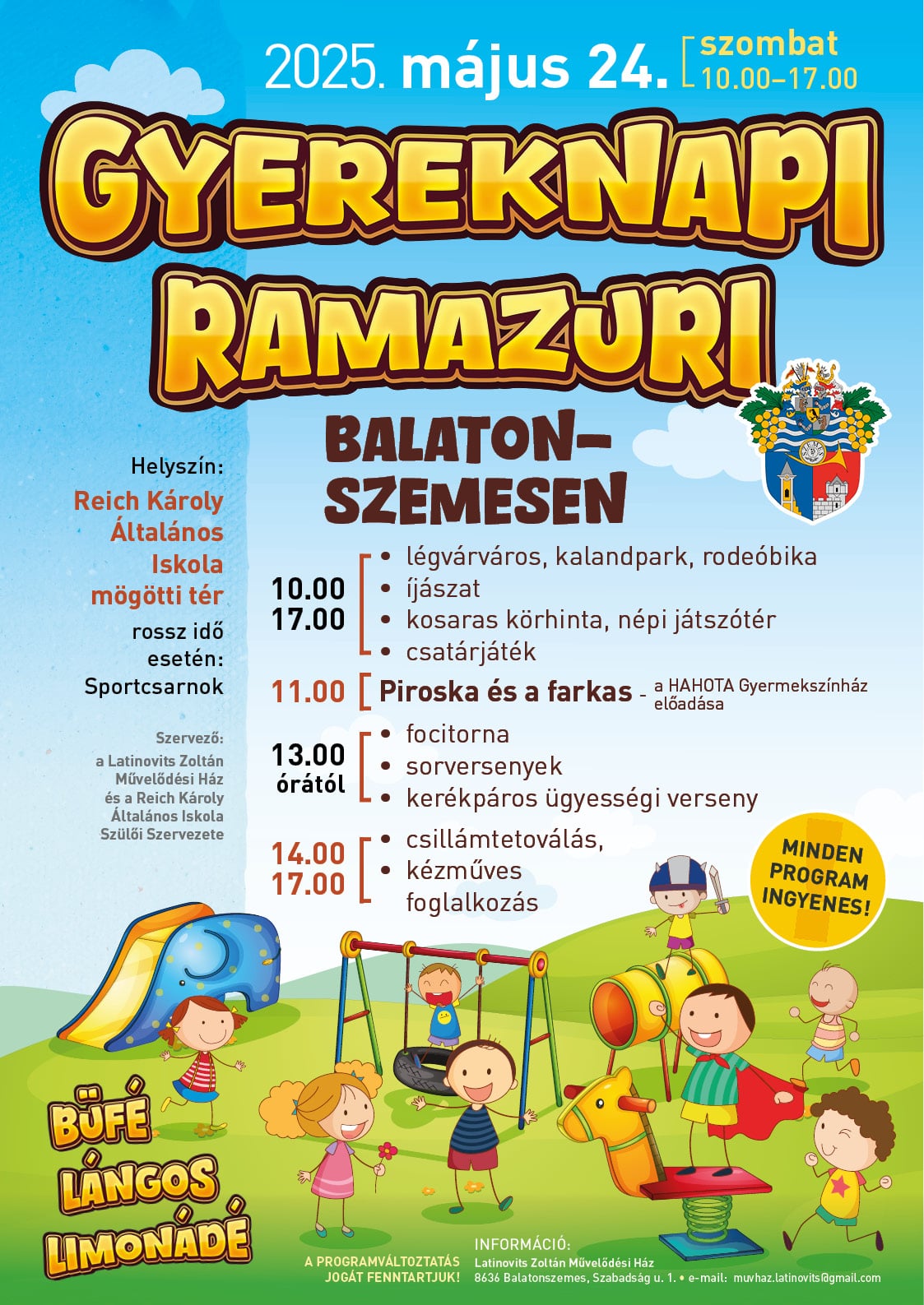 gyereknapi ramazuri Szemesi gyermeknap