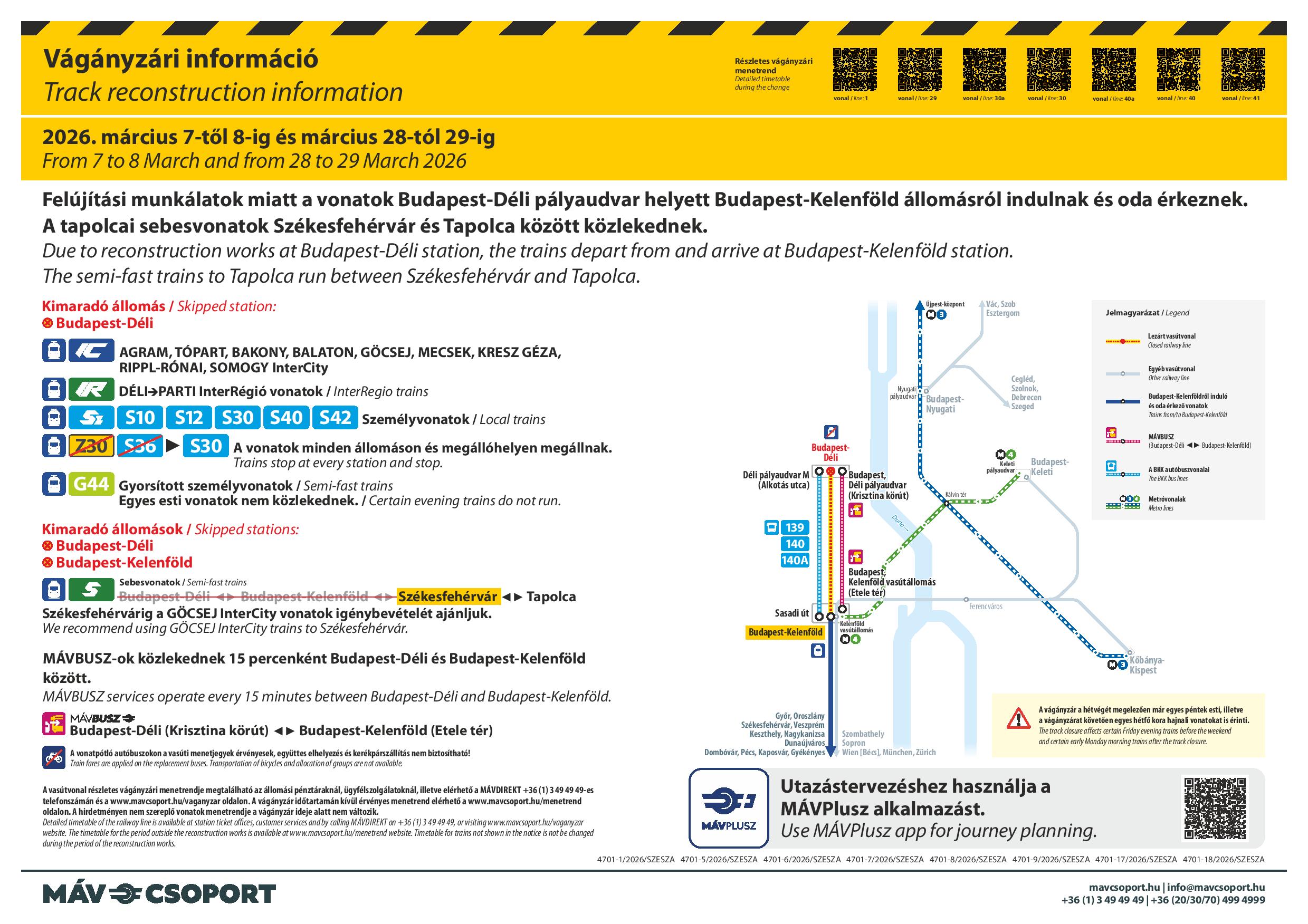 Menetrendi információ (MÁV) Balatonszemes hivatalos honlapja Hirdetmeny 30 Budapest Deli Budapest Kelenfold 0307 0329 v0224 page 001 Menetrendi információ (MÁV)