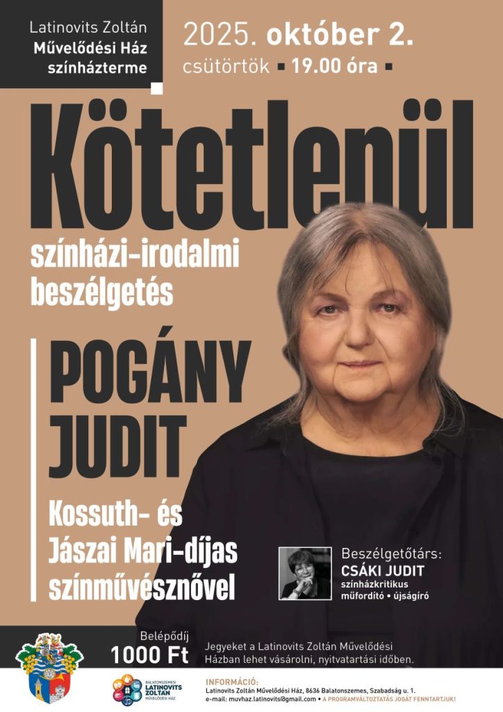 kotetlenul pogany judit 1 Hírek