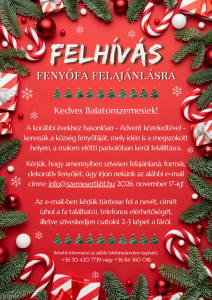 Főoldal Balatonszemes hivatalos honlapja Felhivas karacsonyfa felajanlas 2026 Főoldal