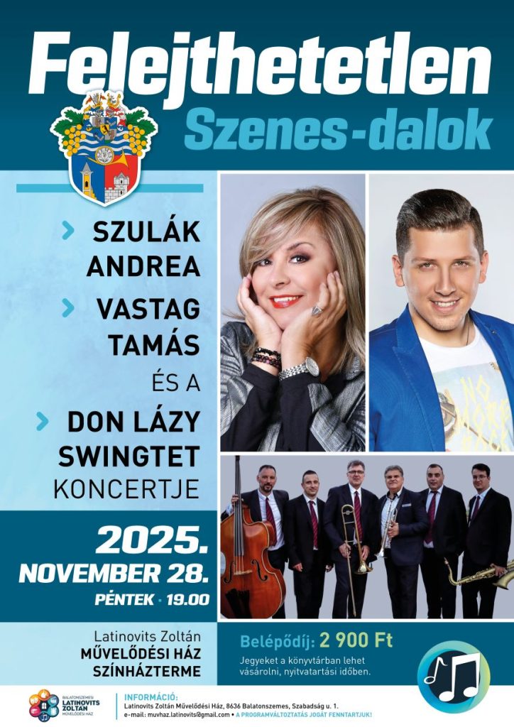 plakat szenes dalok A3 Főoldal