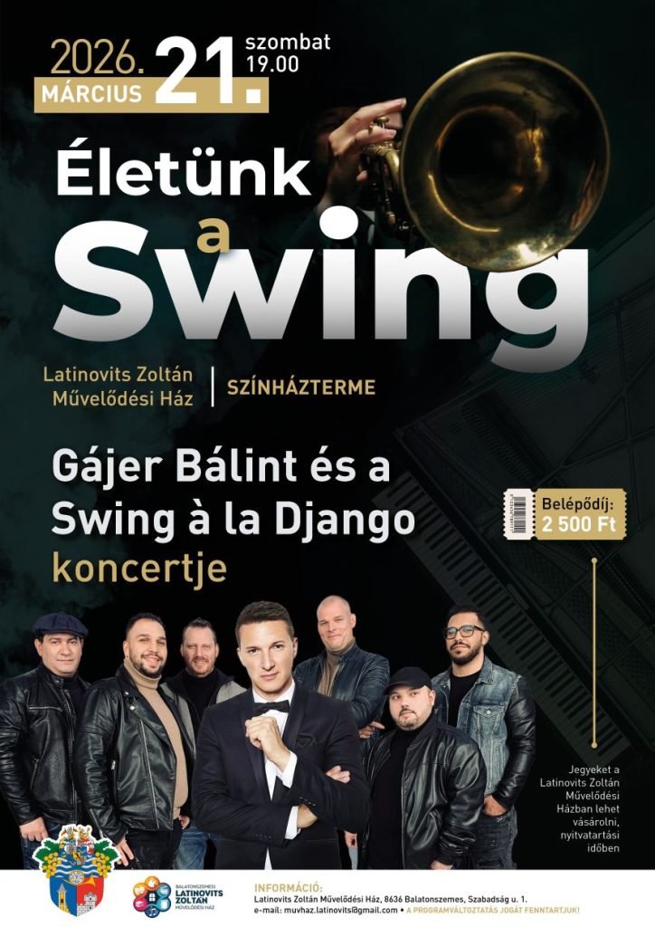 Főoldal Balatonszemes hivatalos honlapja plakat swing 2 Főoldal