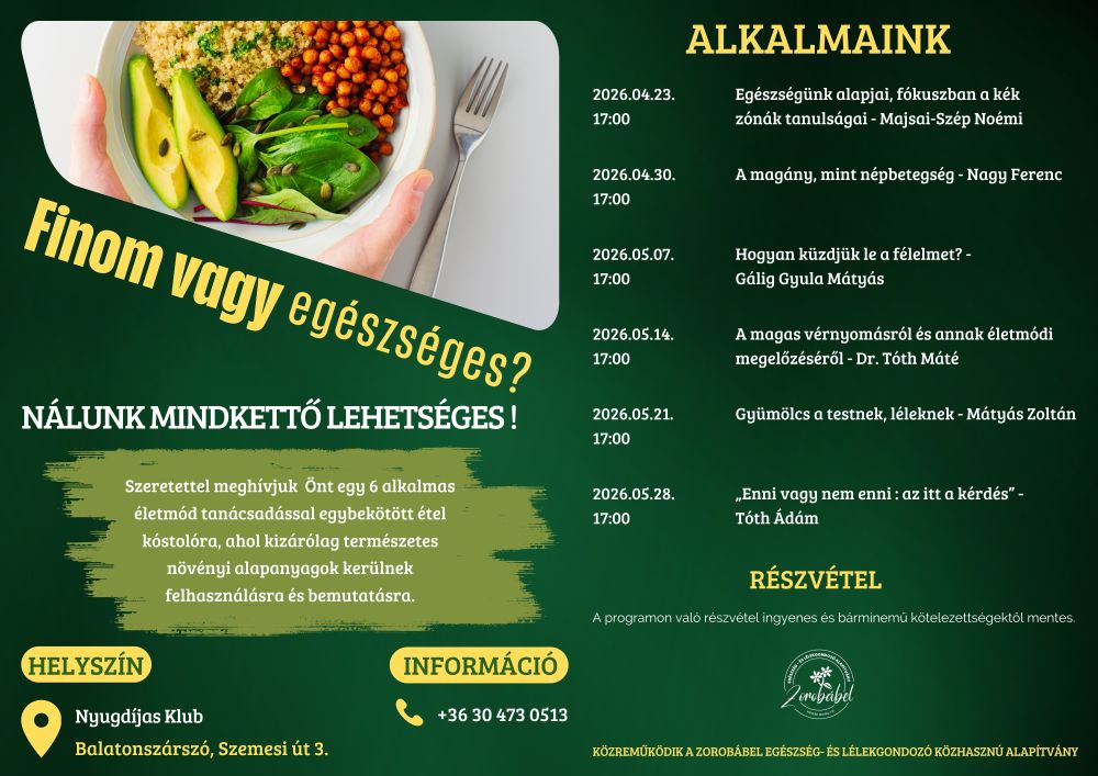 Egészségügyi előadássorozat Balatonszemes hivatalos honlapja Egeszseg eloadas szarszo Egészségügyi előadássorozat